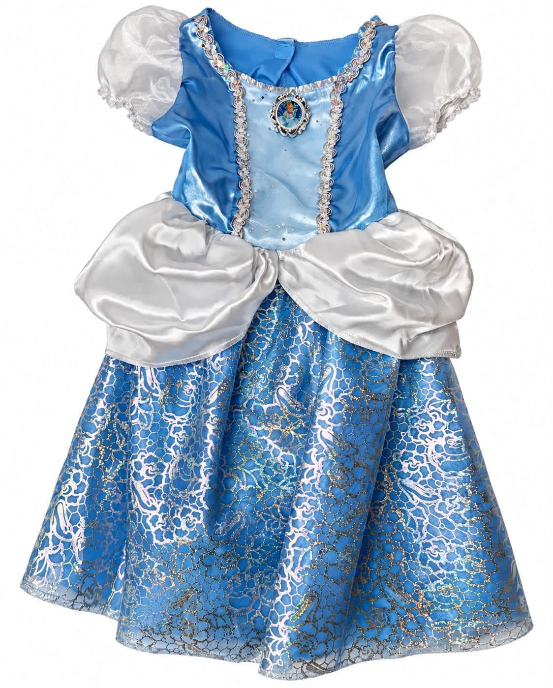 Disney Princess Cinderella blue costume dress size 4-6X