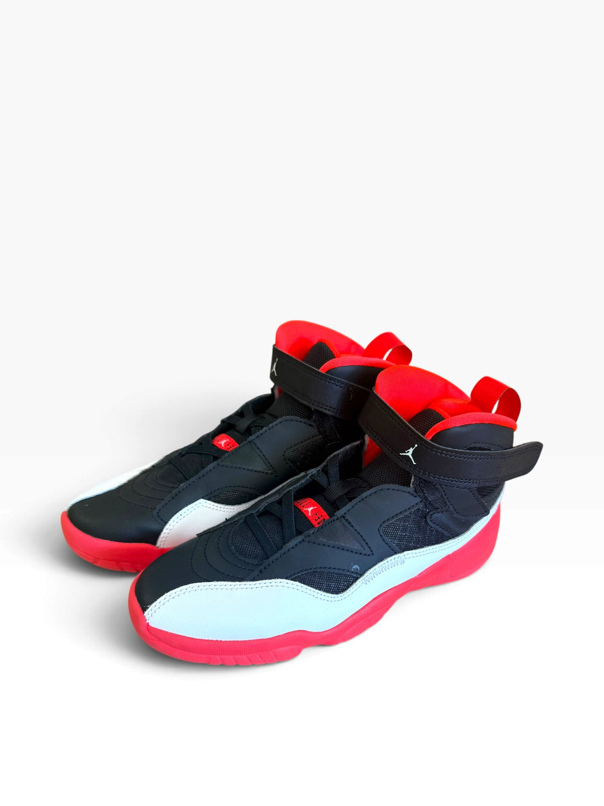 Nike Jordan 6 Rings black red kids sneakers size 3Y