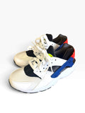 Nike Air Huarache white black blue red kids sneakers size 5.5Y