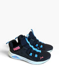 Puma Enzo Beta black blue pink toddler sneakers size 3C