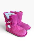Koolaburra by UGG hot pink bow boots front view size 10