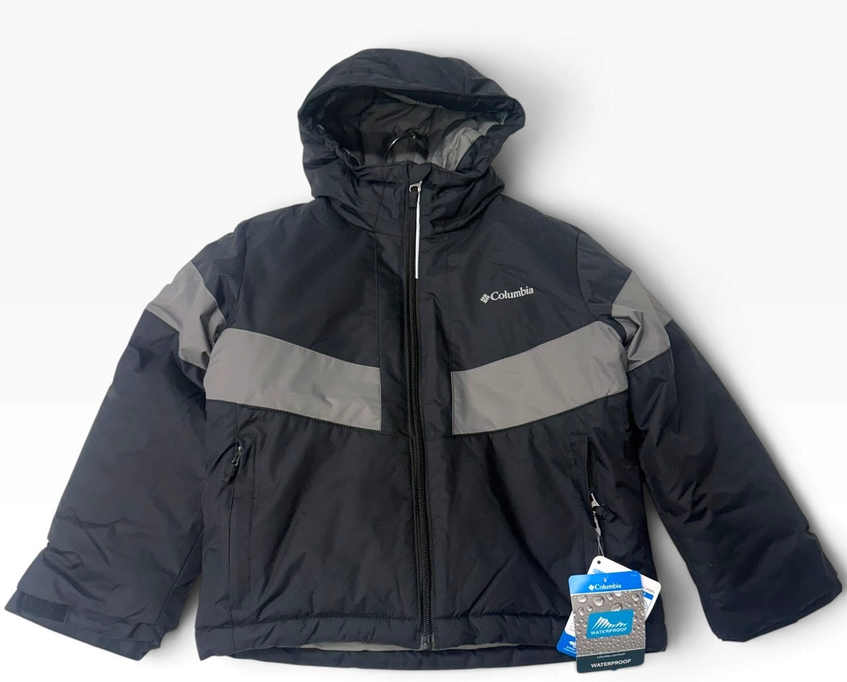 Columbia hooded winter coat, size 6/7, new